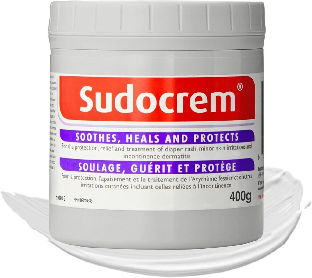 Sudocrem diaper rash cream, 400g tub