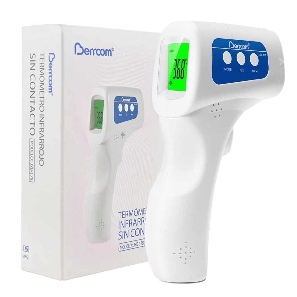 Berrcom non-contact forehead thermometer, digital infrared