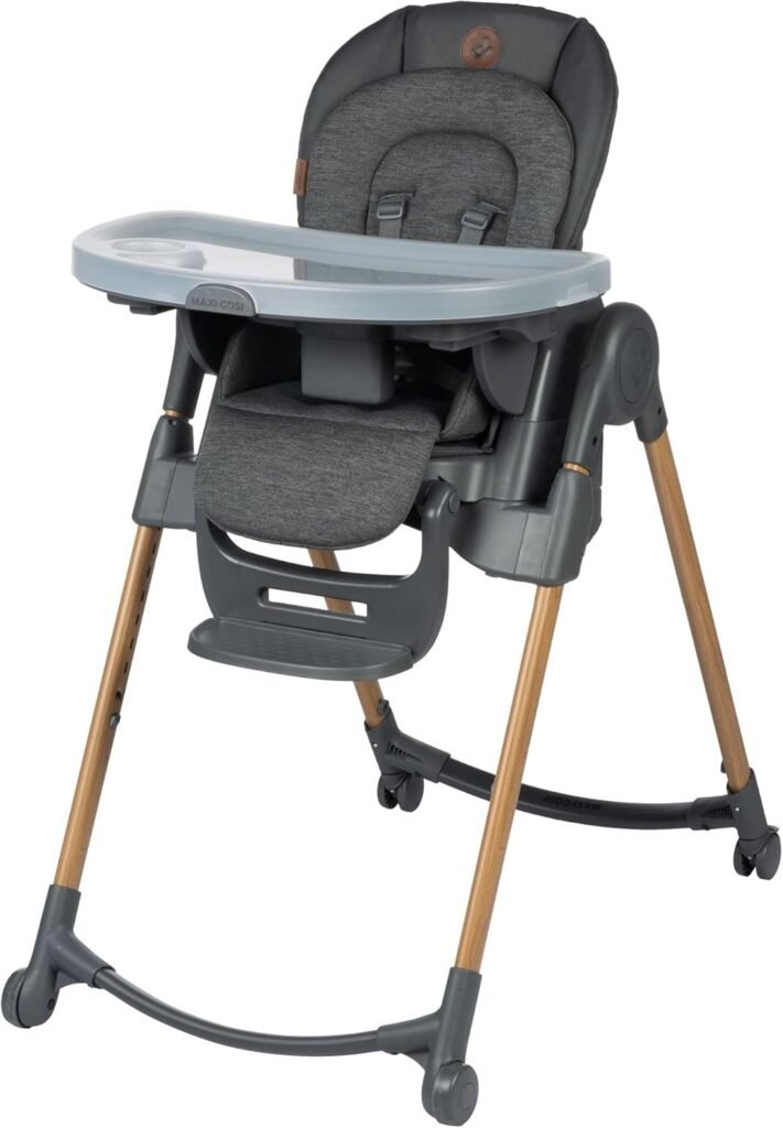 Maxi-Cosi Minla 6-in-1 convertible high chair, classic graphite