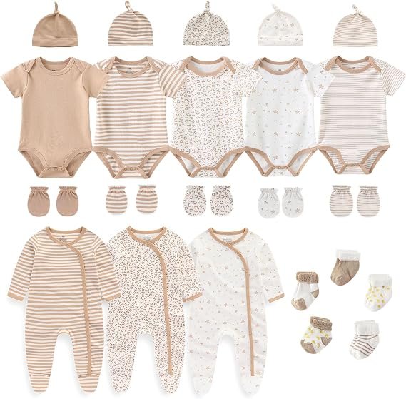 Ruliby newborn layette set, 23-piece, 0-12 months