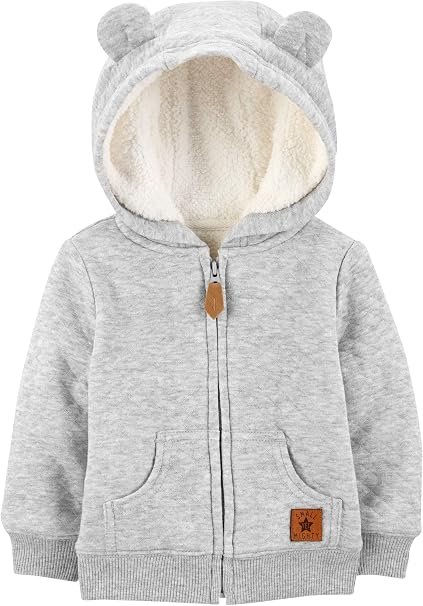 Simple Joys by Carter's hooded sherpa-lined jacket